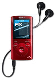 Schutzfolie atFoliX kompatibel mit Sony Walkman NWZ-E384R, ultraklare FX (3X)