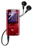 Glasfolie atFoliX kompatibel mit Sony Walkman NWZ-E384R, 9H Hybrid-Glass FX