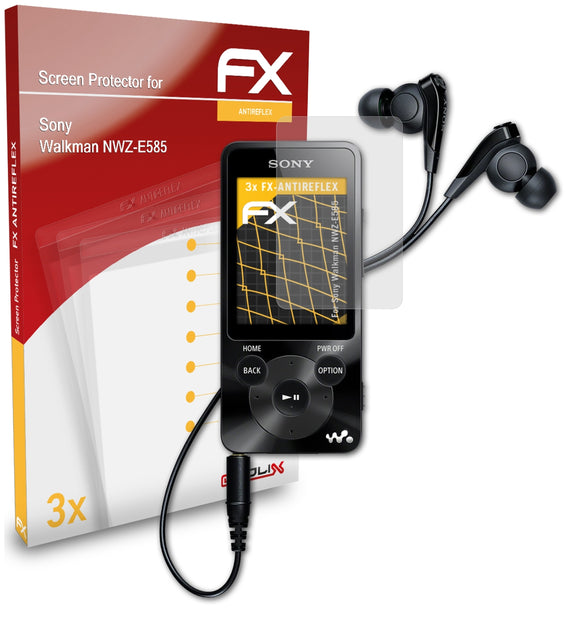 atFoliX FX-Antireflex Displayschutzfolie für Sony Walkman NWZ-E585