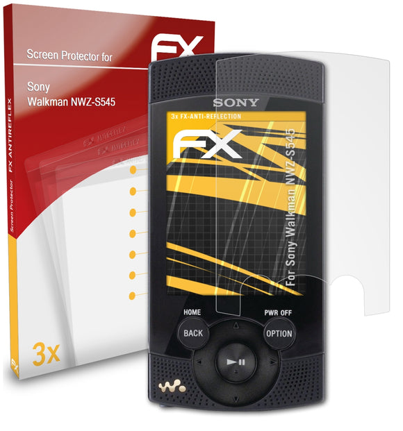 atFoliX FX-Antireflex Displayschutzfolie für Sony Walkman NWZ-S545