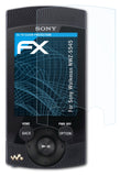 Schutzfolie atFoliX kompatibel mit Sony Walkman NWZ-S545, ultraklare FX (3X)
