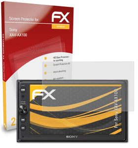 atFoliX FX-Antireflex Displayschutzfolie für Sony XAV-AX100