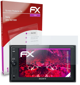 atFoliX FX-Hybrid-Glass Panzerglasfolie für Sony XAV-AX1000