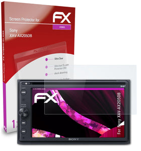 atFoliX FX-Hybrid-Glass Panzerglasfolie für Sony XAV-AX205DB