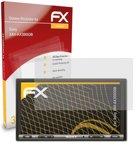 atFoliX FX-Antireflex Displayschutzfolie für Sony XAV-AX3005DB