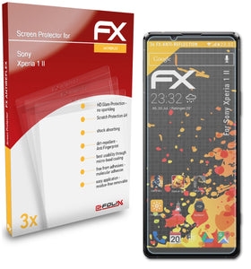 atFoliX FX-Antireflex Displayschutzfolie für Sony Xperia 1 II