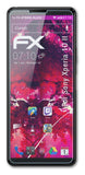 Glasfolie atFoliX kompatibel mit Sony Xperia 10 II, 9H Hybrid-Glass FX