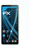Schutzfolie atFoliX kompatibel mit Sony Xperia 10 V, ultraklare FX (3X)