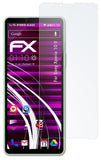 Glasfolie atFoliX kompatibel mit Sony Xperia 10 V, 9H Hybrid-Glass FX