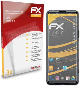 atFoliX FX-Antireflex Displayschutzfolie für Sony Xperia 5 II