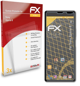 atFoliX FX-Antireflex Displayschutzfolie für Sony Xperia 8