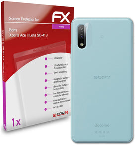 atFoliX FX-Hybrid-Glass Panzerglasfolie für Sony Xperia Ace II Lens (SO-41B)