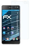 Schutzfolie atFoliX kompatibel mit Sony Xperia C5 Ultra, ultraklare FX (3X)