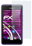 Glasfolie atFoliX kompatibel mit Sony Xperia E1, 9H Hybrid-Glass FX