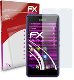 atFoliX FX-Hybrid-Glass Panzerglasfolie für Sony Xperia E1