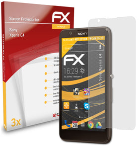 atFoliX FX-Antireflex Displayschutzfolie für Sony Xperia E4