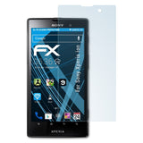 atFoliX FX-Clear Schutzfolie für Sony Xperia ion