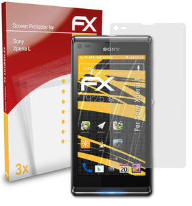 atFoliX FX-Antireflex Displayschutzfolie für Sony Xperia L