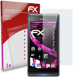 atFoliX FX-Hybrid-Glass Panzerglasfolie für Sony Xperia L