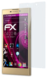 Glasfolie atFoliX kompatibel mit Sony Xperia L2, 9H Hybrid-Glass FX