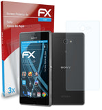 atFoliX FX-Clear Schutzfolie für Sony Xperia M2 Aqua