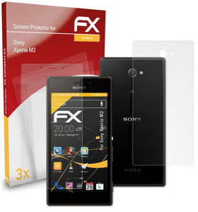 atFoliX FX-Antireflex Displayschutzfolie für Sony Xperia M2