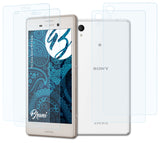 Schutzfolie Bruni kompatibel mit Sony Xperia M4 Aqua, glasklare (2er Set)