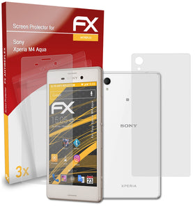 atFoliX FX-Antireflex Displayschutzfolie für Sony Xperia M4 Aqua