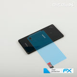Schutzfolie atFoliX kompatibel mit Sony Xperia M4 Aqua, ultraklare FX (3er Set)