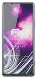 Glasfolie atFoliX kompatibel mit Sony Xperia Pro-I, 9H Hybrid-Glass FX