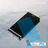 atFoliX Schutzfolie kompatibel mit Sony Xperia S, ultraklare FX Folie (3X)