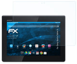 Schutzfolie atFoliX kompatibel mit Sony Xperia Tablet S, ultraklare FX (2X)