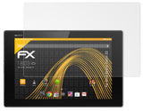 Panzerfolie atFoliX kompatibel mit Sony Xperia Tablet Z2, entspiegelnde und stoßdämpfende FX (2X)