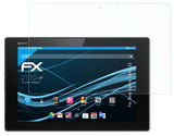Schutzfolie atFoliX kompatibel mit Sony Xperia Tablet Z2, ultraklare FX (2X)