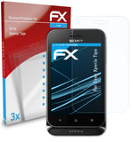 atFoliX FX-Clear Schutzfolie für Sony Xperia Tipo