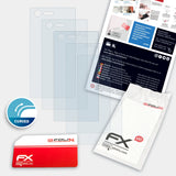 Lieferumfang von Sony Xperia X Compact FX-ActiFleX Displayschutzfolie, Montage Zubehör inklusive
