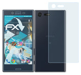 Schutzfolie atFoliX passend für Sony Xperia X Compact, ultraklare und flexible FX (3er Set)