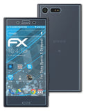 Schutzfolie atFoliX kompatibel mit Sony Xperia X Compact, ultraklare FX (3er Set)