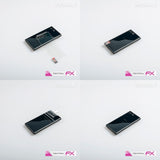 Glasfolie atFoliX kompatibel mit Sony Xperia X Compact, 9H Hybrid-Glass FX (1er Set)