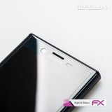 Glasfolie atFoliX kompatibel mit Sony Xperia X Compact, 9H Hybrid-Glass FX (1er Set)