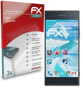 atFoliX FX-ActiFleX Displayschutzfolie für Sony Xperia XA1