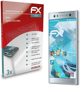 atFoliX FX-ActiFleX Displayschutzfolie für Sony Xperia XA2 Ultra