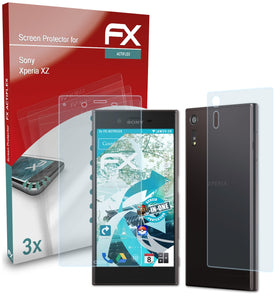 atFoliX FX-ActiFleX Displayschutzfolie für Sony Xperia XZ