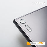 Panzerfolie atFoliX kompatibel mit Sony Xperia XZ, entspiegelnde und stoßdämpfende FX (3er Set)