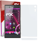 atFoliX FX-Hybrid-Glass Panzerglasfolie für Sony Xperia XZ