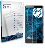 Bruni Basics-Clear Displayschutzfolie für Sony Xperia XZ2