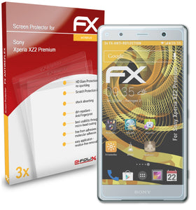 atFoliX FX-Antireflex Displayschutzfolie für Sony Xperia XZ2 Premium