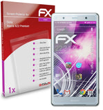 atFoliX FX-Hybrid-Glass Panzerglasfolie für Sony Xperia XZ2 Premium