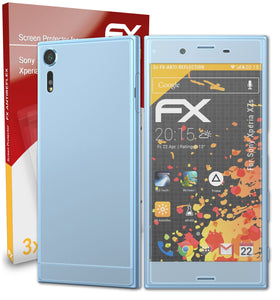 atFoliX FX-Antireflex Displayschutzfolie für Sony Xperia XZs