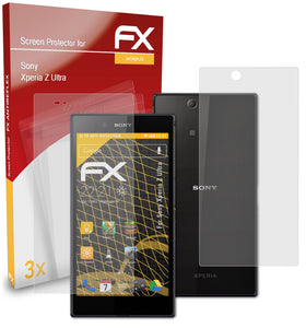 atFoliX FX-Antireflex Displayschutzfolie für Sony Xperia Z Ultra